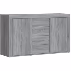 Ce buffet classique est conçu pour être un supplément décoratif et pratique à votre maison. Matériau robuste : le bois d'ingé ...