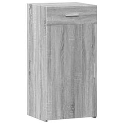 Buffet - SONOMA - 1 porte - 1 tiroir - Bois dingénierie - 45 x 425 x 93 cm