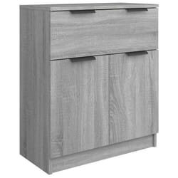 Buffet - Sonoma - 60 x 30 x 70 cm - Bois dingénierie - 2 portes - 1 tiroir