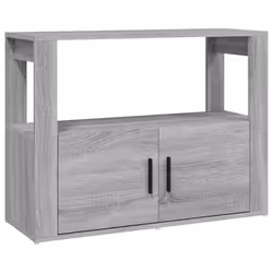 Buffet bahut - Sonoma - 80 x 30 x 60 cm - Bois dingénierie - 2 portes - Style classique