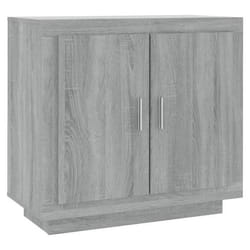 Buffet - SONOMA - 80 x 40 x 75 cm - Bois dingénierie - 2 portes - Meuble de rangement