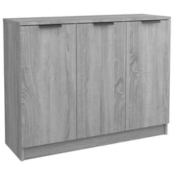 Buffet - Sonoma - 905x30x70 cm - Bois dingénierie - 3 portes - Design contemporain