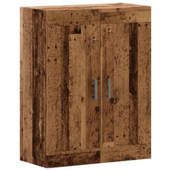 Buffet - HELLOSHOP26 - Vieux bois - 695 x 34 x 90 cm - 1 porte - Meuble de rangement