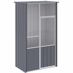 Cette cage à oiseaux offre un endroit confortable pour que vos oiseaux volent et jouent en toute sécurité. Cadre robuste : gr ...