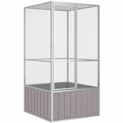 Cette cage à oiseaux offre un grand endroit confortable pour que vos oiseaux volent et jouent en toute sécurité. Volière tout ...