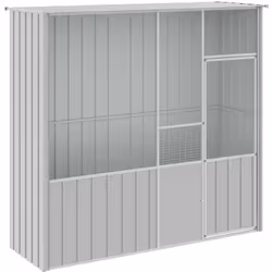 Cette cage à oiseaux offre un endroit confortable pour que vos oiseaux volent et jouent en toute sécurité. Cadre robuste : gr ...