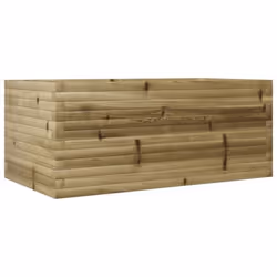 Jardinière - Non spécifié - 110 x 60 x 455 cm - Bois de pin imprégné - Marron - Rectangulaire