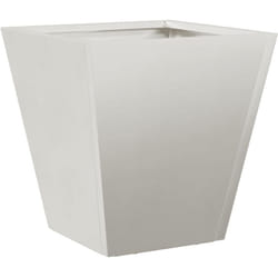 Helloshop26 - Jardinière bac lit surélevé plantes fleurs terrasse jardin 30 x 30 x 30 cm acier inoxydable gris clair