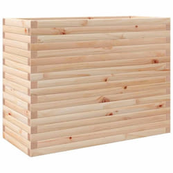 Jardinière - Non spécifié - 90 x 40 x 685 cm - Bois de pin massif - Marron - Capacité généreuse