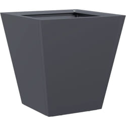 Helloshop26 - Jardinière bac lit surélevé plantes fleurs terrasse jardin 30 x 30 x 30 cm acier anthracite