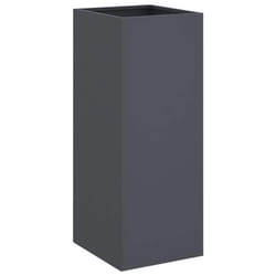 Jardinière - Non spécifié - 32 x 29 x 75 cm - Acier laminé à froid - Couleur anthracite - Rectangulaire