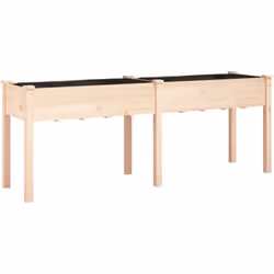 Cette jardinière pratique avec doublure est un excellent choix pour les amateurs de bricolage pour décorer vos jardins, balco ...