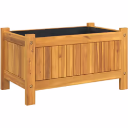 Cette jardinière en bois sera parfaite pour les amateurs de bricolage pour décorer les jardins, les balcons ou les patios. Bo ...