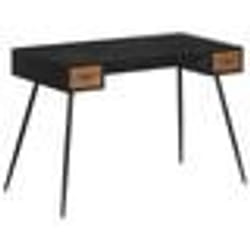 Bureau - Teck - 117x565x75 cm - Bois massif récupéré - Vintage - Droit