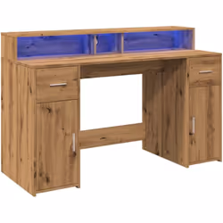 Avec un grand espace de rangement, une construction durable et des options d'éclairage LED, ce bureau est parfait pour créer ...