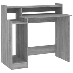 Bureau - SONOMA - 97 x 45 x 90cm - Bois dingénierie - Éclairage LED - Design contemporain