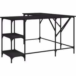 Ce bureau simpliste se veut un choix à la fois pratique et décoratif pour votre espace de vie ! Matériau durable : le bois d' ...