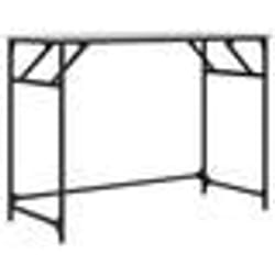 Bureau - SONOMA - 100x45x76 cm - Bois dingénierie - Acier enduit de poudre - Design contemporain