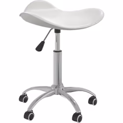 Cette chaise de bureau élégante offre un équilibre parfait entre style et fonctionnalité. Cette chaise est tapissée en simili ...