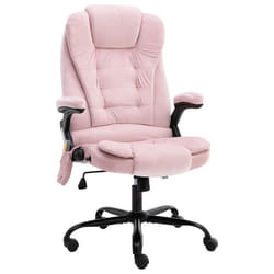 Chaise de bureau - Rosevelours - Massage - Réglable en hauteur - Accoudoirs - Design contemporain