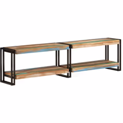 Ce meuble TV tendance, doté d'un design épuré et élégant, est conçu pour être un supplément décoratif et pratique à la décora ...