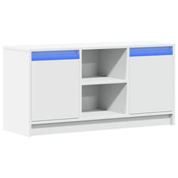 Meuble TV - Non spécifié - 100 x 34 x 50 cm - Bois dingénierie - LED RGB - Rangement spacieux