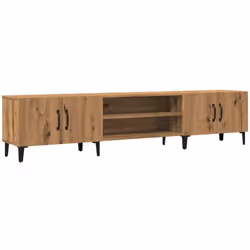 Ce meuble TV tendance, doté d'un design épuré et élégant, est conçu pour être un supplément décoratif et pratique à la décora ...