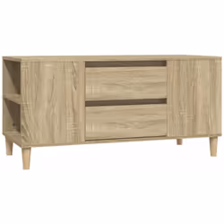 Ce meuble TV accrocheur dégage une touche de charme moderne qui s'intègre parfaitement à la décoration de votre pièce. Matéri ...