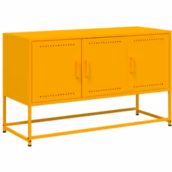 Ce meuble TV de style industriel constitue un supplément intemporel à votre salon ou à votre chambre à coucher. Cadre robuste ...