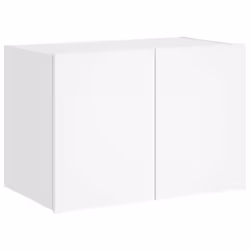 Meuble TV - Non spécifié - Mural - Bois dingénierie - Lumières LED RVB - 60 x 35 x 41 cm