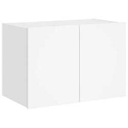 Meuble TV - Non spécifié - Mural - Bois dingénierie - Lumières LED RVB - 60 x 35 x 41 cm