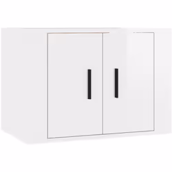 Ce meuble TV mural présente un design élégant et classique, ce qui en fait une extension décorative et pratique de votre déco ...