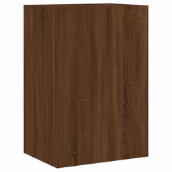 Meuble TV mural - Multicolore - Chêne - 405 x 30 x 60 cm - Bois dingénierie - Design contemporain