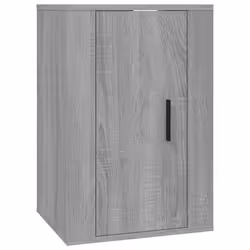 Meuble TV - SONOMA - Mural - Bois dingénierie - 40 x 345 x 60 cm - 60 kg max