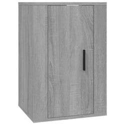 Meuble TV - SONOMA - Mural - Bois dingénierie - 40 x 345 x 60 cm - 60 kg max