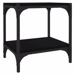 Meuble TV - Non spécifié - 40 x 33 x 41 cm - Bois dingénierie - Acier - Style industriel