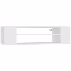 Ce meuble TV suspendu donne à votre intérieur un aspect unique et élégant. La construction robuste de ce meuble bas le rend t ...