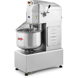 Pétrin professionnel boulangerie pizza spirale monophasé pétrisseuse (2 100 watts, 45 litres, quantité max. de farine : 13,5 kg)