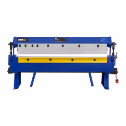 Plieuse manuelle 610 mm 0 a 135° atelier acier bleu