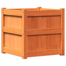 Jardinière - Non spécifié - 50 x 50 x 50 cm - Bois de pin massif - Marron - Carré