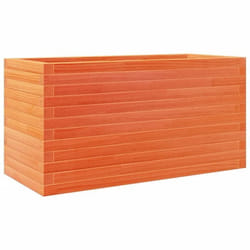 Jardinière - Non spécifié - 90 x 40 x 455 cm - Bois de pin massif - Marron - Rectangulaire