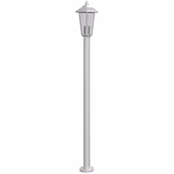 Illuminez votre espace extérieur avec ce lampadaire d’extérieur ! Indice IP44 : grâce à son corps en acier inoxydable avec in ...