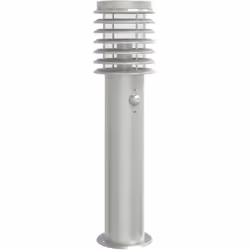 Illuminez votre espace extérieur avec ce lampadaire d’extérieur ! Indice IP44 : grâce à son corps en acier inoxydable avec in ...