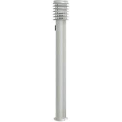 Lampadaire d'extérieur et sortie argenté 110 cm acier inoxydable Argent