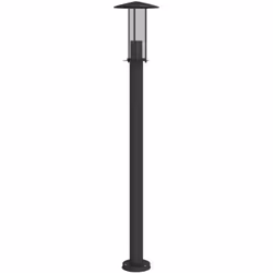 Illuminez votre espace extérieur avec ce lampadaire d’extérieur ! Indice IP44 : grâce à son corps en acier inoxydable avec in ...