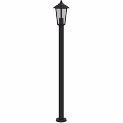 Illuminez votre espace extérieur avec ce lampadaire d’extérieur ! Indice IP44 : grâce à son corps en acier inoxydable avec in ...