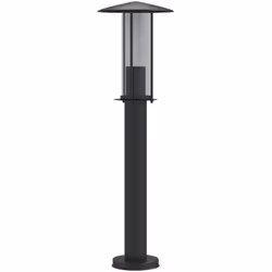Illuminez votre espace extérieur avec ce lampadaire d’extérieur ! Indice IP44 : grâce à son corps en acier inoxydable avec in ...