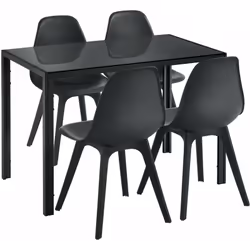 Table à manger Cette table élégante et à la fois minimaliste est le choix parfait pour meubler votre salle à manger et votre  ...