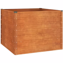 Ce lit surélevé en acier corten est un excellent choix pour les amateurs de bricolage pour décorer leurs jardins, balcons ou ...
