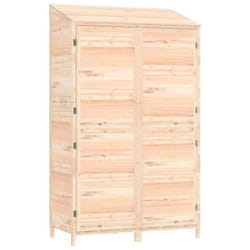 Remise de jardin - Non spécifié - 102 x 52 x 1745 cm - Bois de sapin massif - Marron - Robuste
